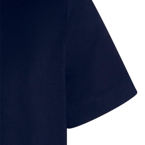 26SS 에르메네질도제냐 반팔 티셔츠 RUH360A3H765NLB09 Blue - ERMENEGILDO ZEGNA