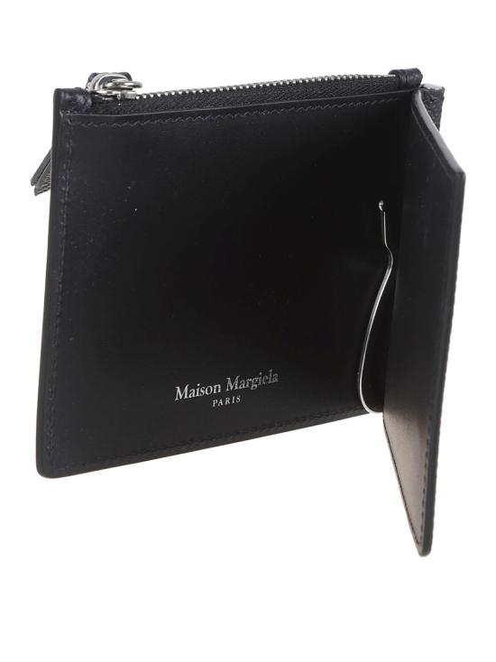 26SS 마르지엘라 지퍼 컴팩트 트라이폴드 지갑 SA1UI0018UP4745T8013 Black - MAISON MARGIELA