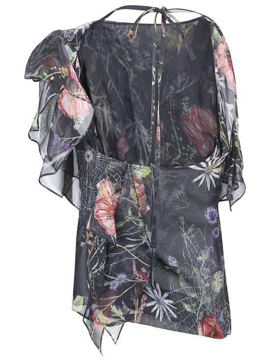 26SS 알렉산더 맥퀸 블라우스 858351QCAMO1000 Grey - ALEXANDER MCQUEEN