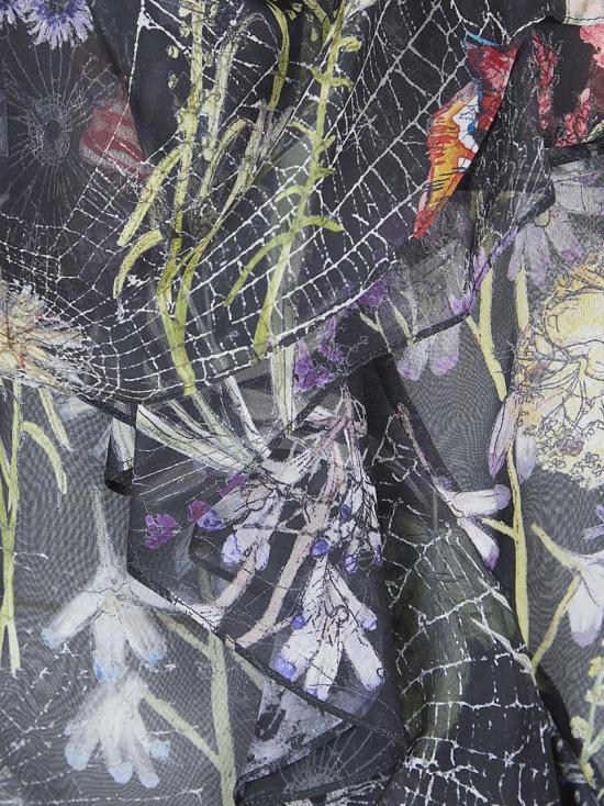 26SS 알렉산더 맥퀸 블라우스 858351QCAMO1000 Grey - ALEXANDER MCQUEEN