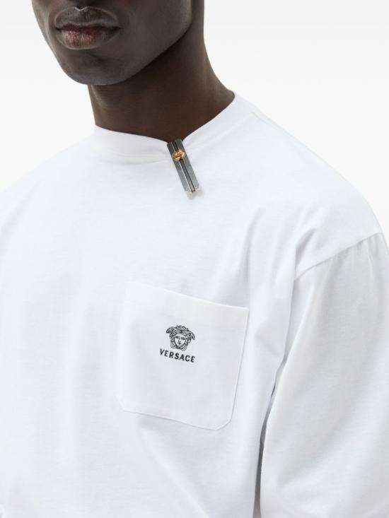 26SS 베르사체 반팔 티셔츠 10245731A179151W000 White - VERSACE