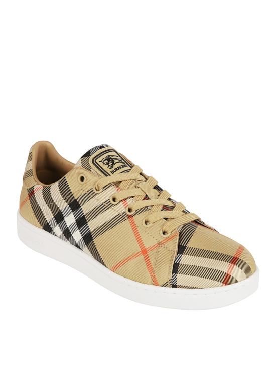 26SS 버버리 체크 세트 스니커즈 8118855 B9368 Brown - BURBERRY