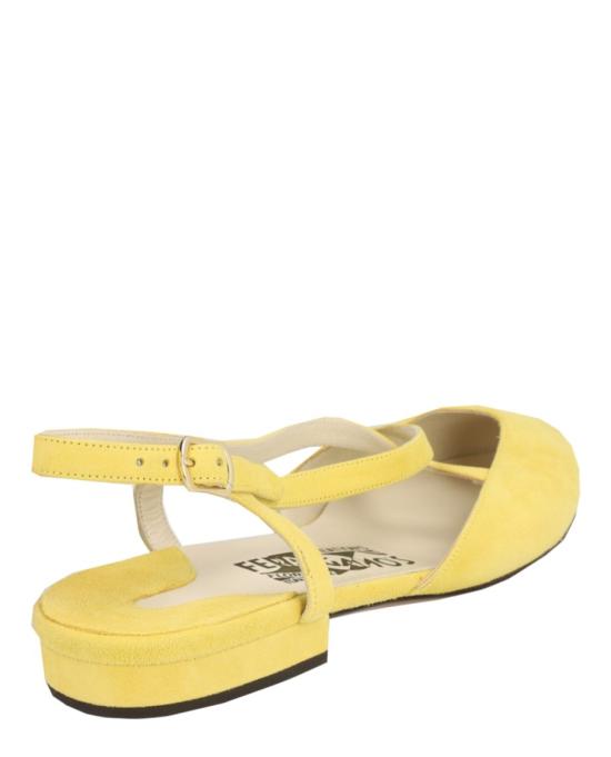  살바토레 페라가모 플랫 슈즈 01C108 685400 M 70009 6 Yellow - SALVATORE FERRAGAMO
