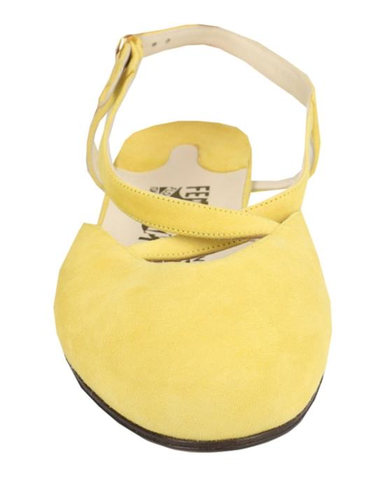  살바토레 페라가모 플랫 슈즈 01C108 685400 M 70009 6 Yellow - SALVATORE FERRAGAMO