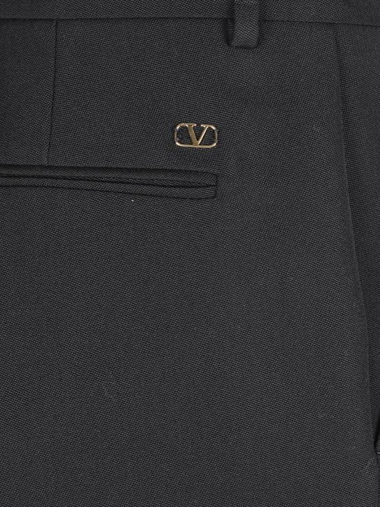 26SS 발렌티노 가라바니 스트레이트 팬츠 8V3RBN85AK8 0NO Black - VALENTINO GARAVANI