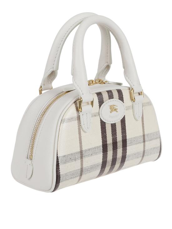 26SS 버버리 미니 하이랜드 볼링백 8120013 A1435 Grey - BURBERRY