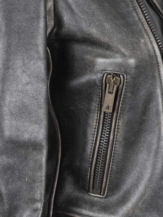 26SS 골든구스 바이커 자켓 GWP00848P00064790100 Grey - GOLDEN GOOSE