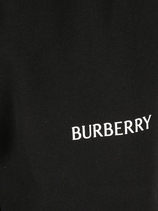 26SS 버버리 스트레이트 팬츠 8118981 A1189 Black - BURBERRY