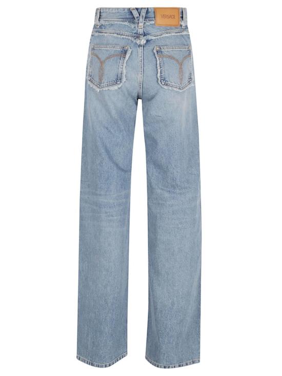 26SS 베르사체 데님 팬츠 10230641A170461D800 Blue - VERSACE