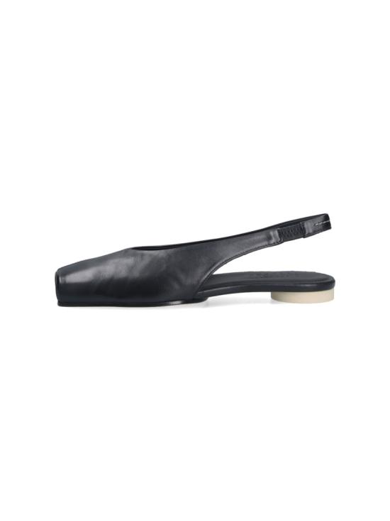 26SS MM6 메종마르지엘라 플랫 슈즈 S59WX0079 P3628T8013 Black - MM6 MAISON MARGIELA