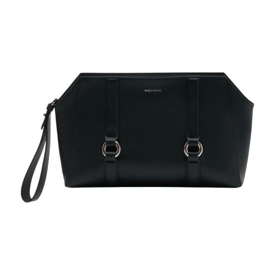 26SS 알렉산더 맥퀸 클러치/파우치 8578051AAWD1000 Black