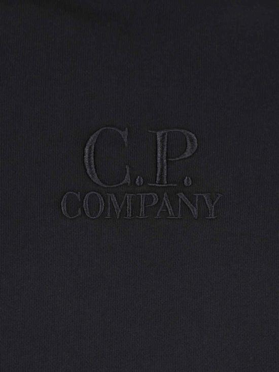 26SS 씨피 컴퍼니 후드 티셔츠 20CMSS037B110044G999 Black - C.P. COMPANY