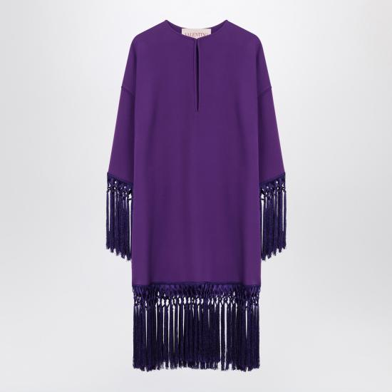 25SS 발렌티노 가라바니 미디 원피스 6B3VAEP01MM Purple