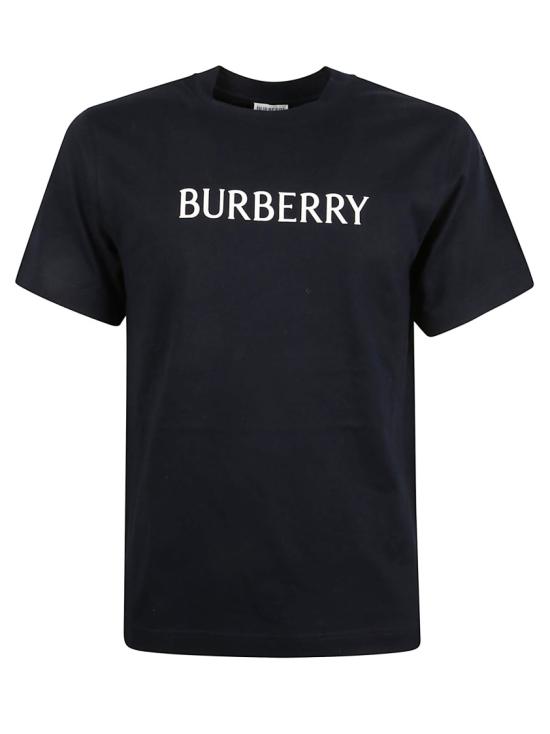 26SS 버버리 로고 코튼 티셔츠 8122388 A1222 Black