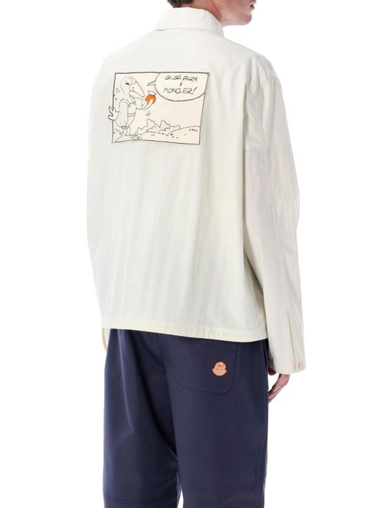 25FW 몽클레어 X 도널드 글로버 자켓 1A00006597F9 White - MONCLER X DONALD GLOVER