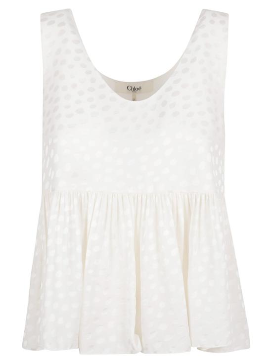 26SS 끌로에 민소매 티셔츠 CH26SHT30310107 White