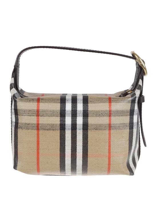 26SS 버버리 미니 하이랜드 더플백 8119773 A2021 Pink - BURBERRY