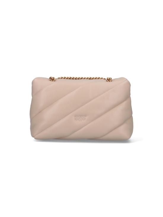 26SS 핑코 숄더백 100038 A0F2C50Q Neutrals - PINKO