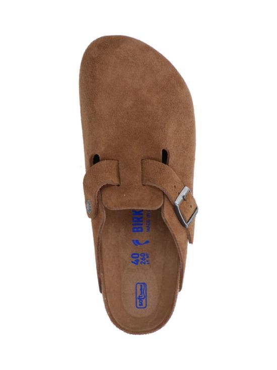 26SS 버켄스탁 BOSTON 보스턴 소프트 풋베드 블로퍼 1030861DARK TEA Brown - BIRKENSTOCK