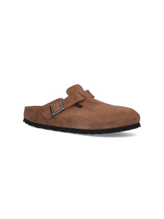 26SS 버켄스탁 BOSTON 보스턴 소프트 풋베드 블로퍼 1030861DARK TEA Brown - BIRKENSTOCK