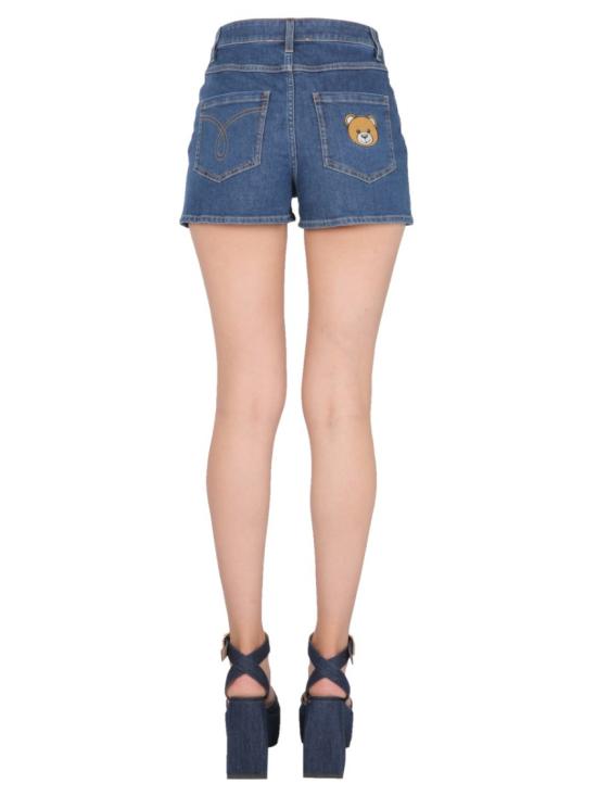  모스키노 데님 숏팬츠 03235522 2343 Neutrals - MOSCHINO