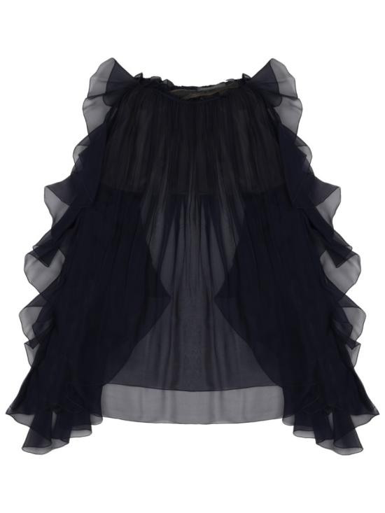 25SS 알베르타 페레티 블라우스 02051614 0510 Black