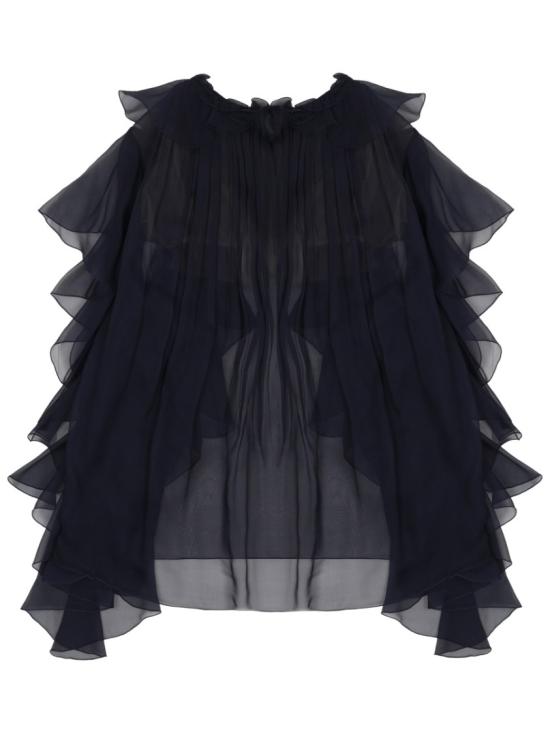25SS 알베르타 페레티 블라우스 02051614 0510 Black - ALBERTA FERRETTI