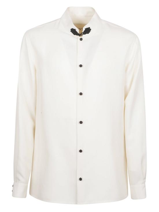 26SS 발렌티노 가라바니 긴팔 셔츠 8V3ABSI09E2 P11 White