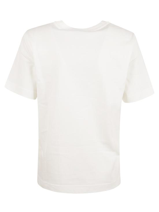 26SS 버버리 로고 코튼 티셔츠 8118978 B7078 White - BURBERRY