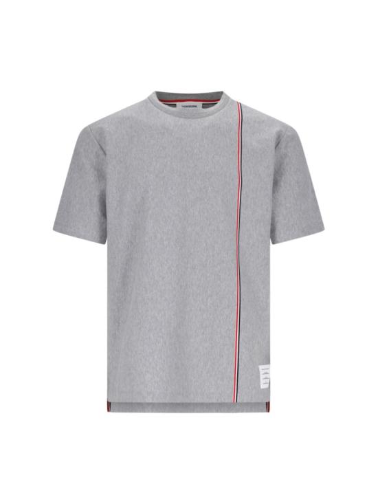 26SS 톰브라운 RWB 스트라이프 티셔츠 MJS252A J0138035 Grey