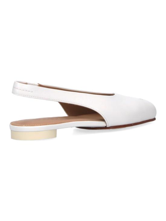 26SS MM6 메종마르지엘라 플랫 슈즈 S59WX0079 P3628T1053 White - MM6 MAISON MARGIELA