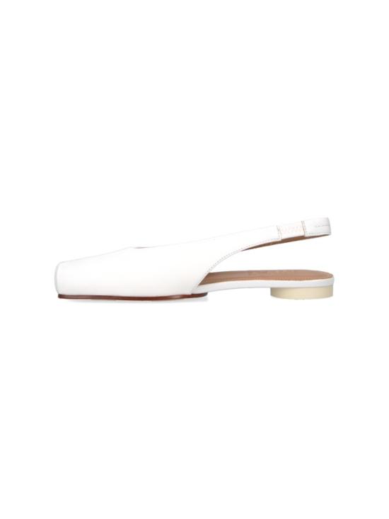 26SS MM6 메종마르지엘라 플랫 슈즈 S59WX0079 P3628T1053 White - MM6 MAISON MARGIELA