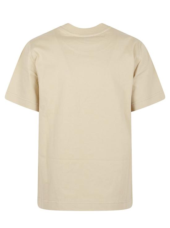 26SS 버버리 로고 코튼 티셔츠 8118975 B8626 Neutrals - BURBERRY