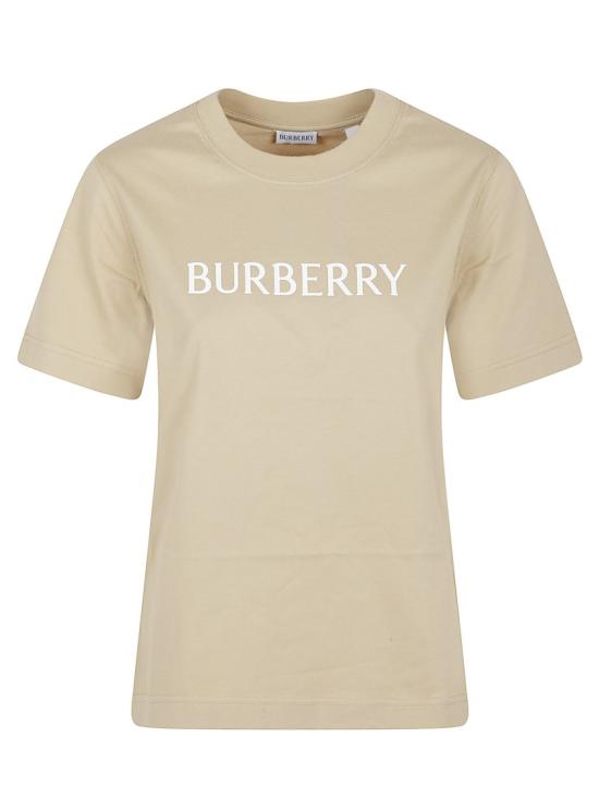 26SS 버버리 로고 코튼 티셔츠 8118975 B8626 Neutrals