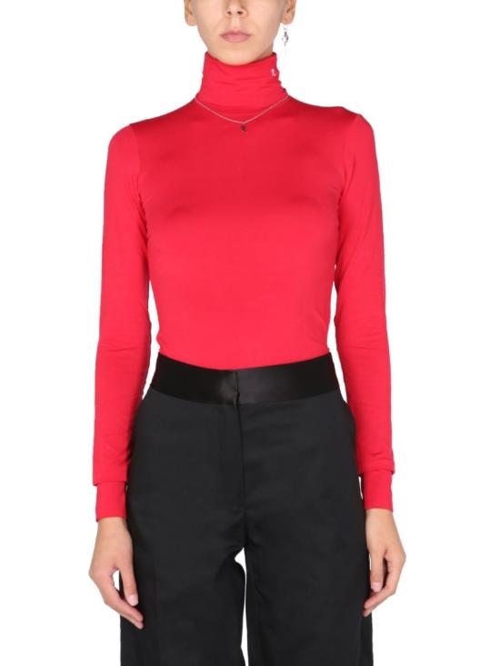  라프 시몬스 터틀넥 212 W150 190163010 Red