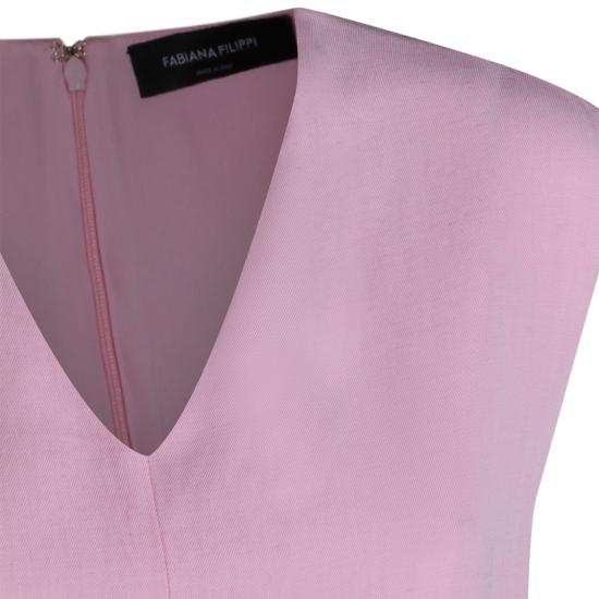 26SS 파비아나 필리피 미디 원피스 ABD276F620M1482202 Pink - FABIANA FILIPPI