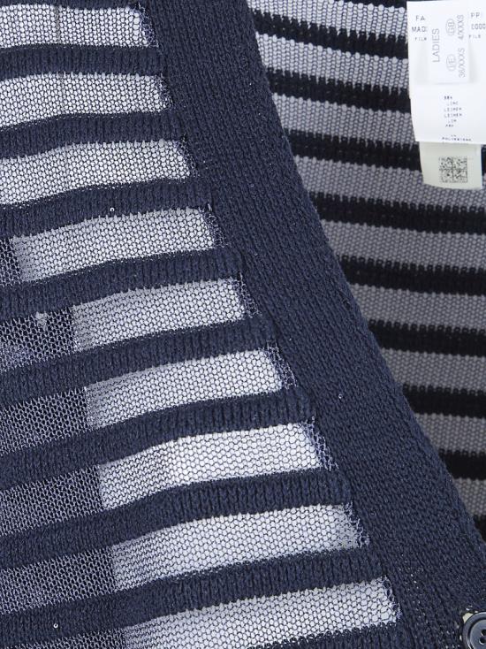 26SS 파비아나 필리피 코튼 린넨 시퀸 가디건 MAD266F100L7685146 Grey - FABIANA FILIPPI