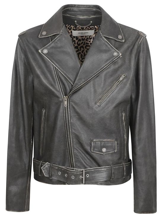 26SS 골든구스 바이커 자켓 GMP00297P00064790100 Grey