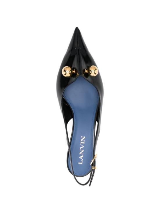 26SS 랑방 힐/펌프스 FW PUMP11 SPAZ P26 10 Black - LANVIN