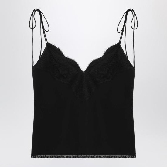 26SS 발렌티노 가라바니 민소매 티셔츠 8B3AEBG11MM Black