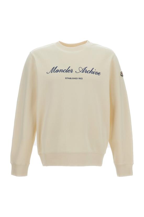 26SS 몽클레어 긴팔 티셔츠 8G0001889A8F060 WHITE DOM