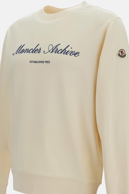 26SS 몽클레어 긴팔 티셔츠 8G0001889A8F060 WHITE DOM - MONCLER