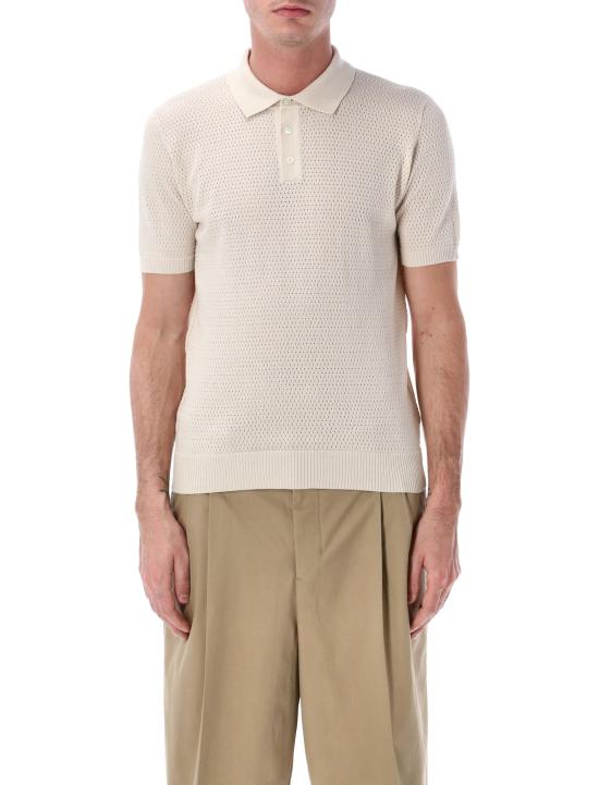 26SS 로베르토 콜리나 폴로 티셔츠 261MYA13224 3 ECRU