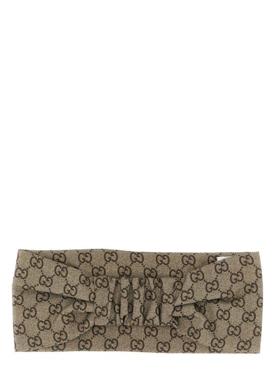 26SS 구찌 헤어 액세서리 8629423GAQQ9865 Beige - GUCCI