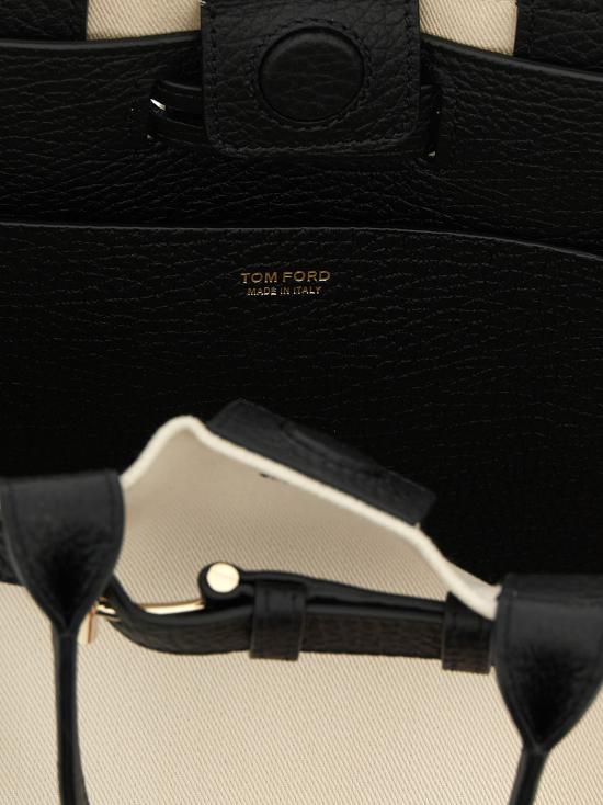 26SS 톰포드 토트백 L1885TCN059PWND White Black - TOMFORD