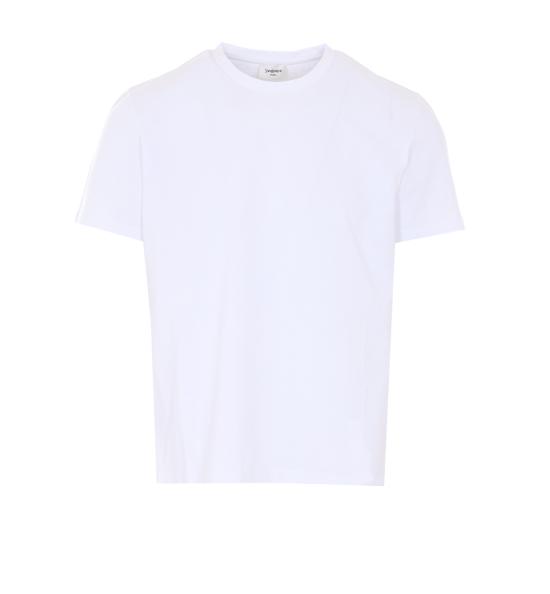 26SS 생로랑 반팔 티셔츠 861693 Y38AK9538 White