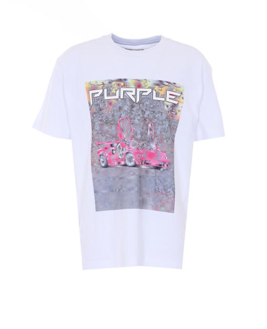 26SS 퍼플 브랜드 반팔 티셔츠 P104 TBDS226WHITE White
