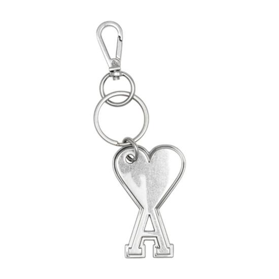 26SS 아미 하트 로고 키링 UKR906 369 905 silver