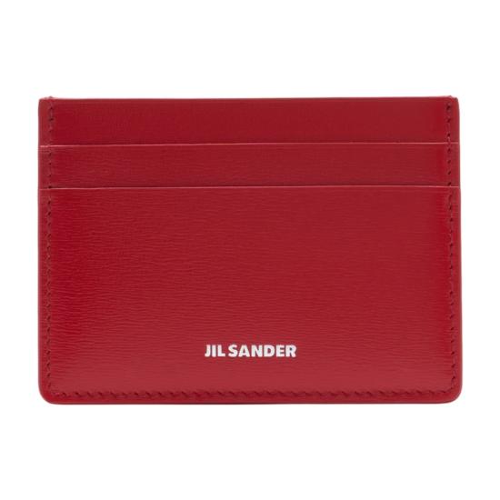 26SS 질샌더 명함지갑 J07VL0006 P5355 618 red