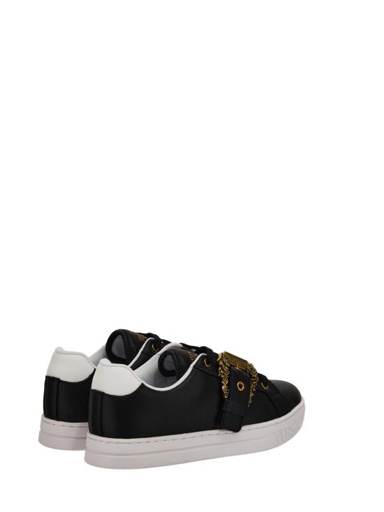 26SS 베르사체 스니커즈 80VA3SK9ZPB76G89 BLACK GOLD DOM - VERSACE